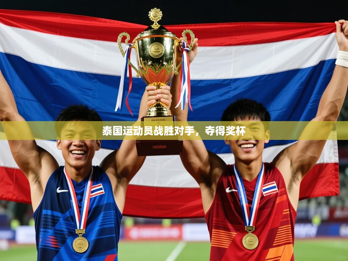 泰国运动员战胜对手，夺得奖杯